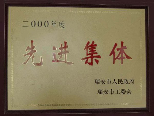 2000年度先進集體